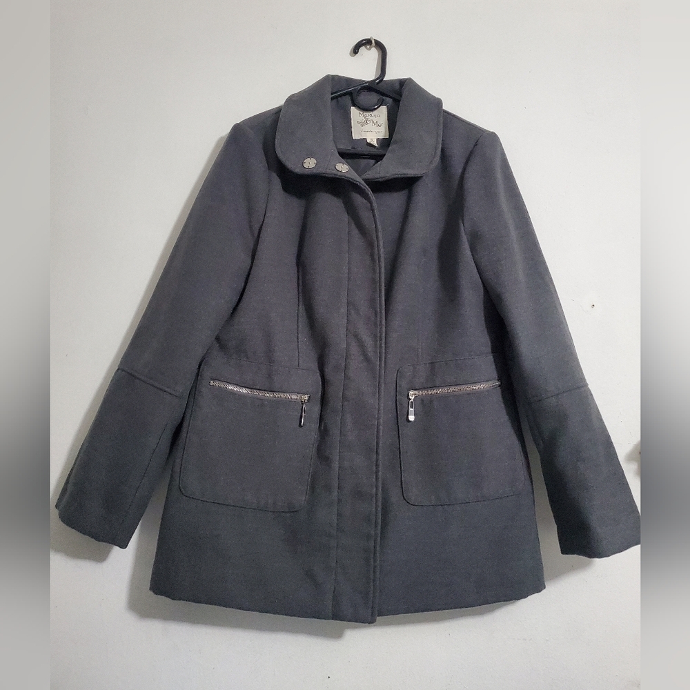 Woman Coat Color Gray